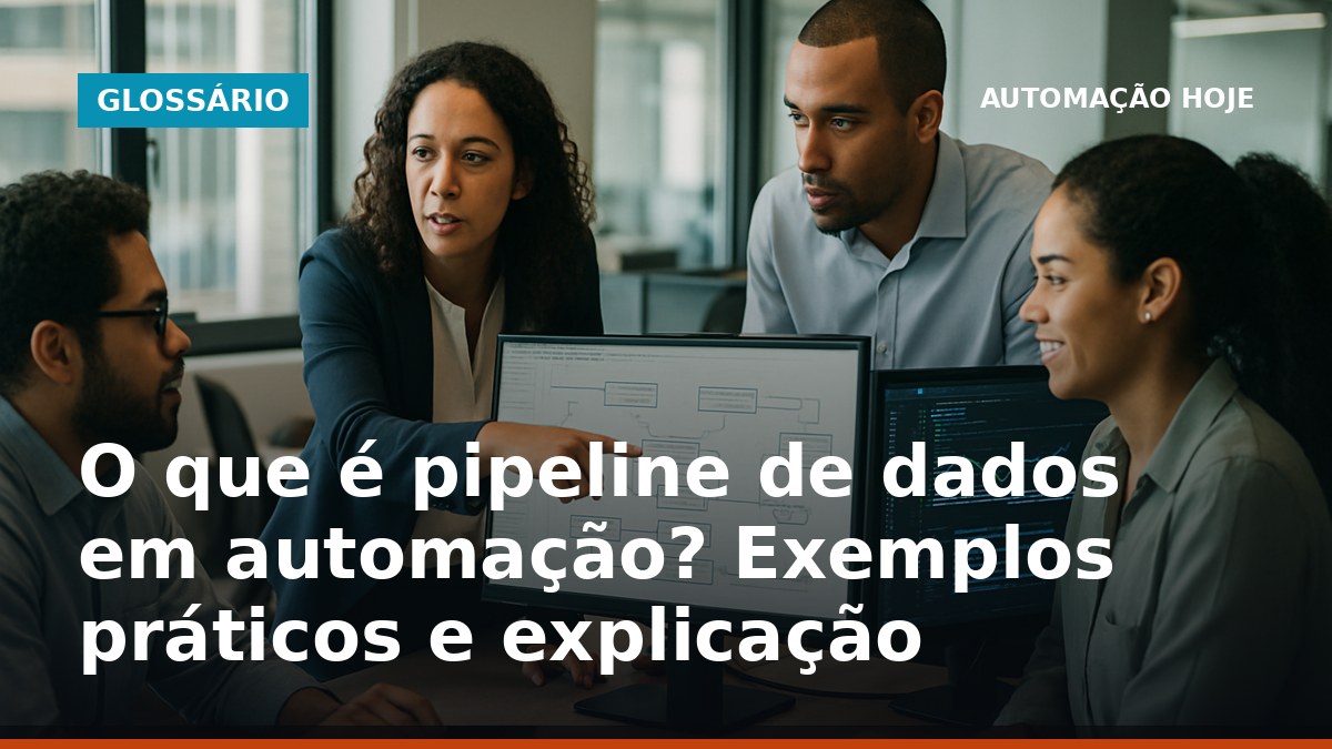 Profissionais analisando fluxo de dados automatizado em empresa brasileira